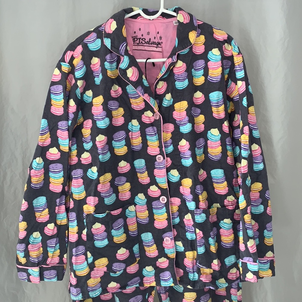 PJ Salvage Large Macaron 2 Piece PJ Set - Picture 7 of 15